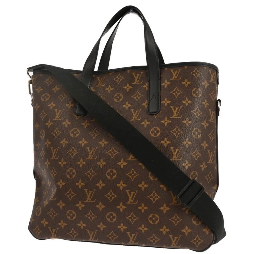 Louis Vuitton Monogram Macassar Davis Tote Handbag M56708 DU4102 145949 - Picture 2 of 10